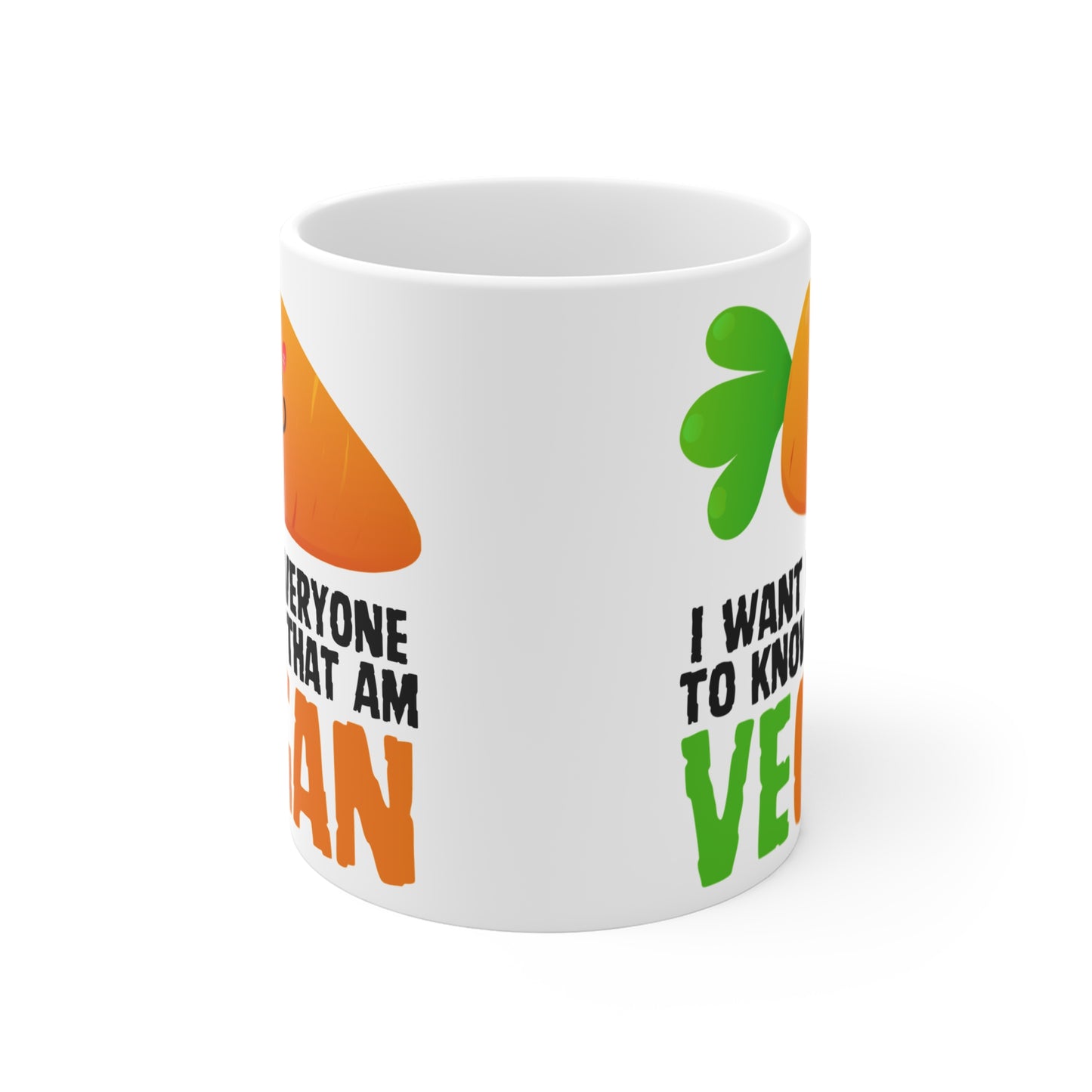 I Am Vegan Mug 11oz