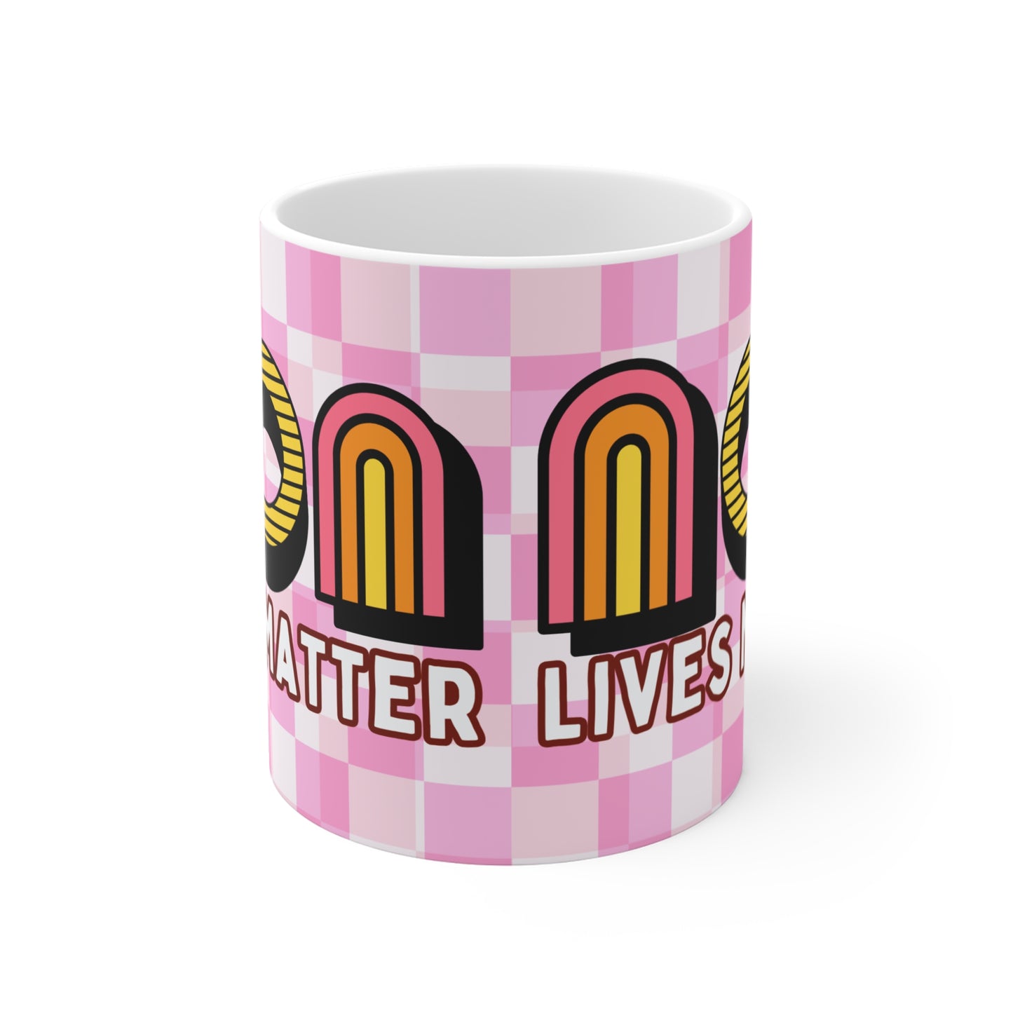 Mom Lives Matter Glow Mug