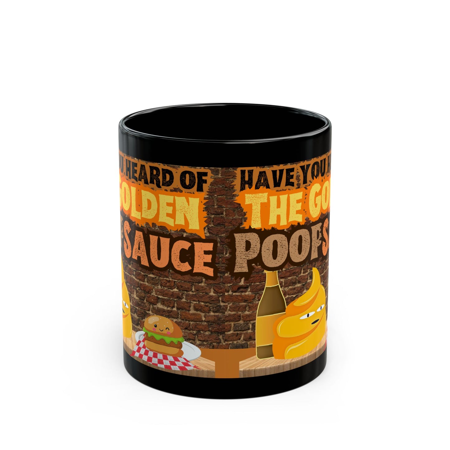 The Golden Poop Sauce Black