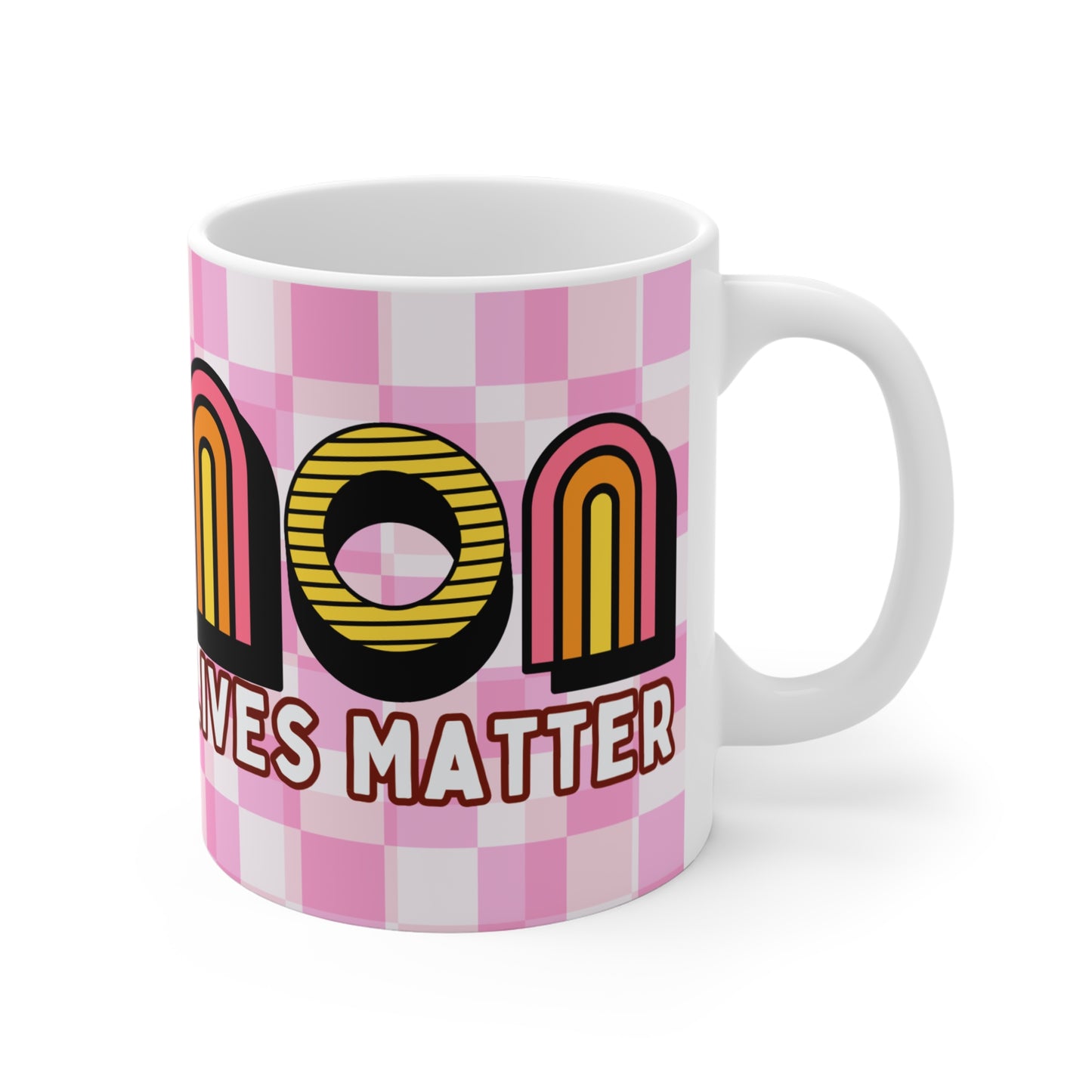 Mom Lives Matter Glow Mug