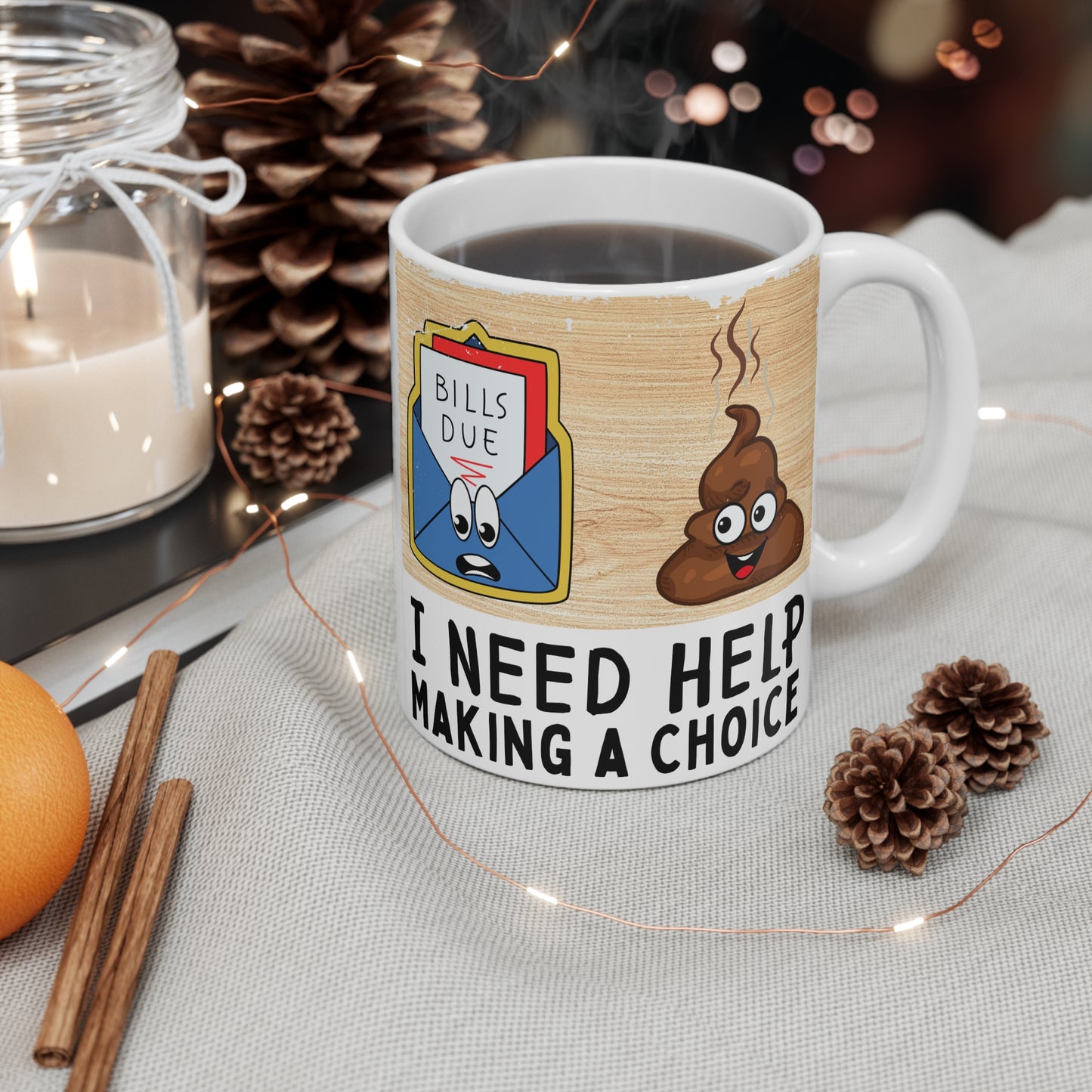 Making A Choice Coffee Mug