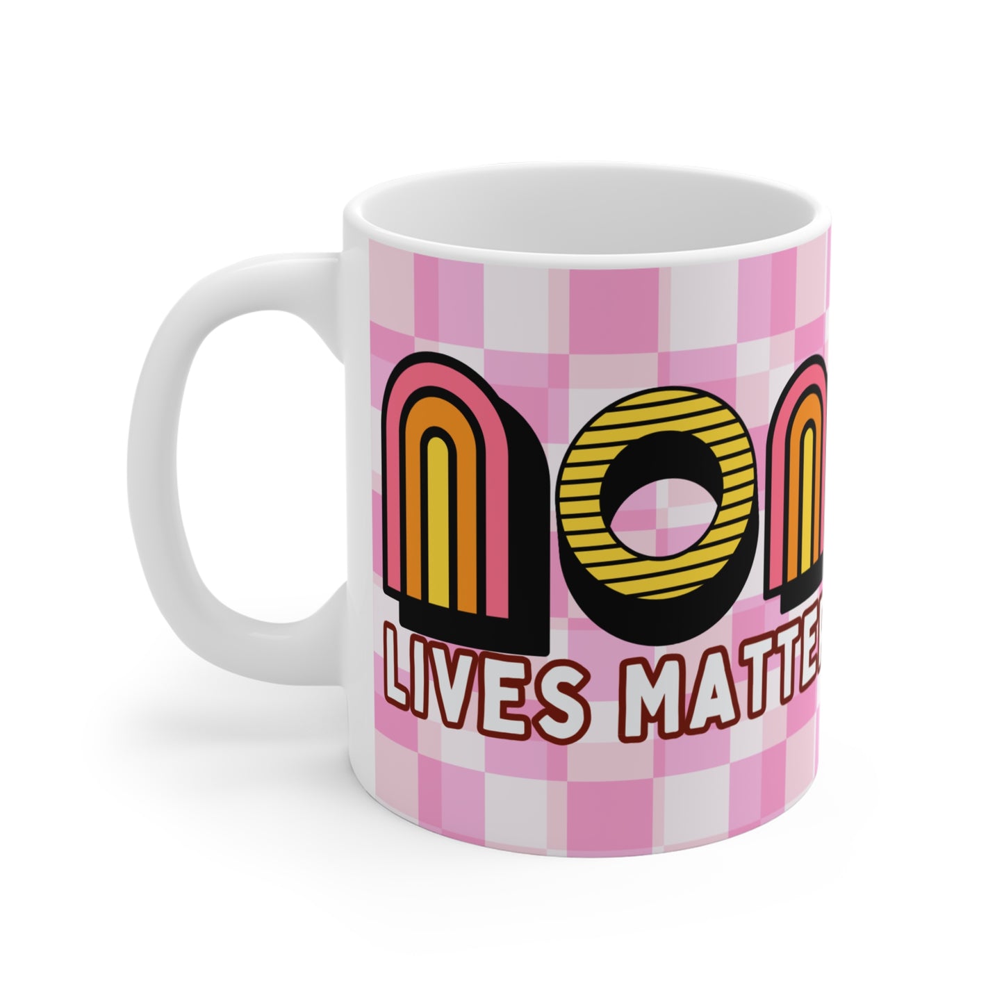 Mom Lives Matter Glow Mug