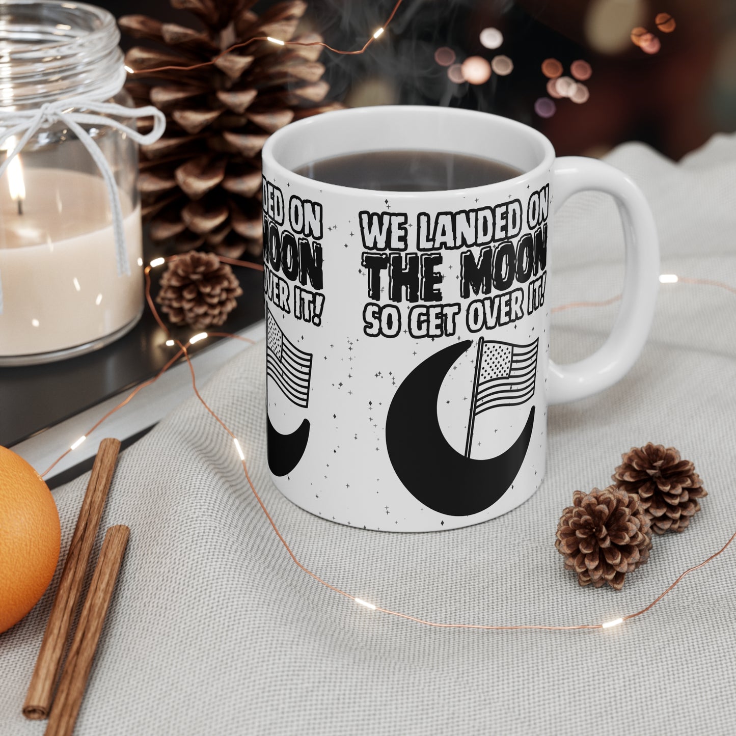 We Landed On The Moon Mug