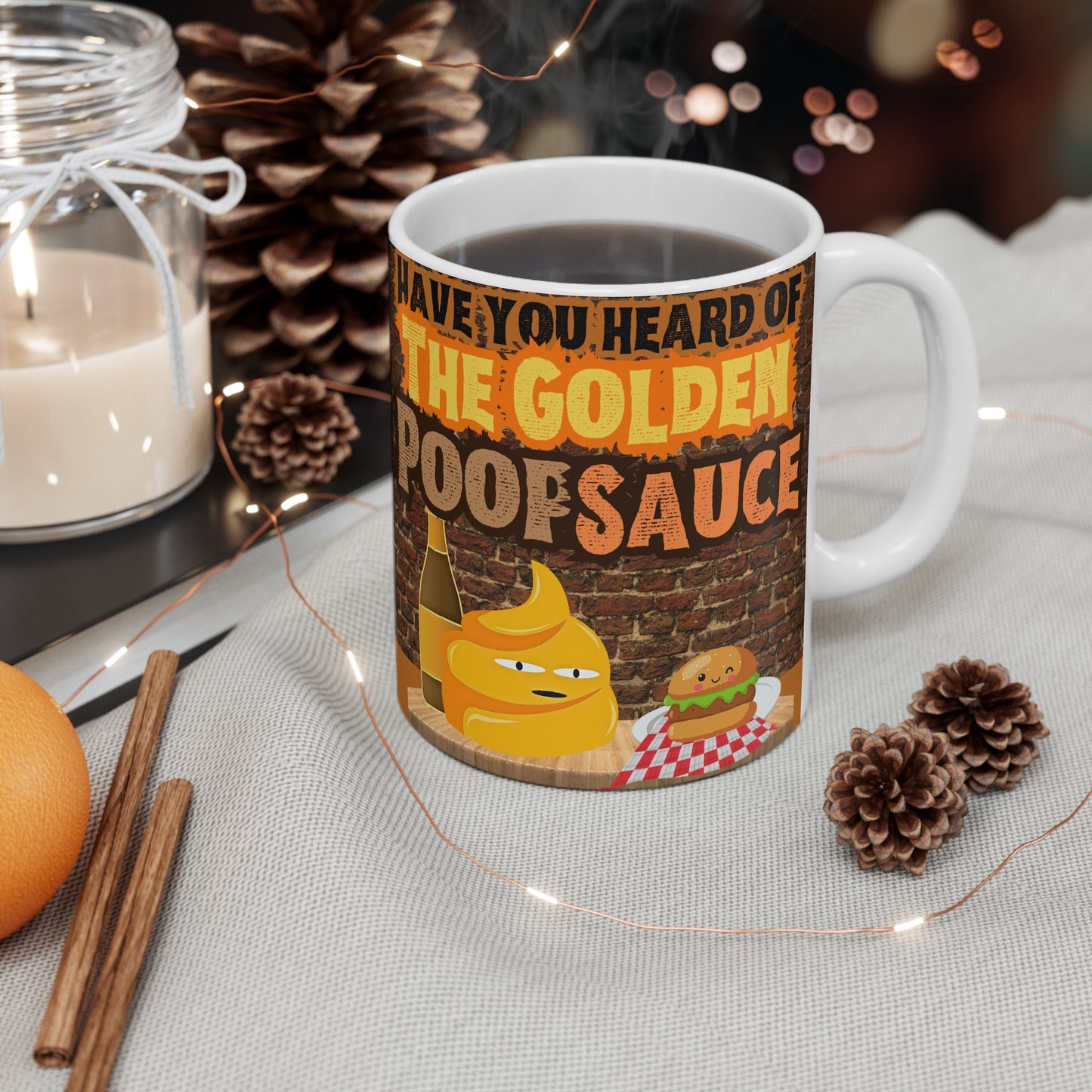 The Golden Poop Sauce Mug