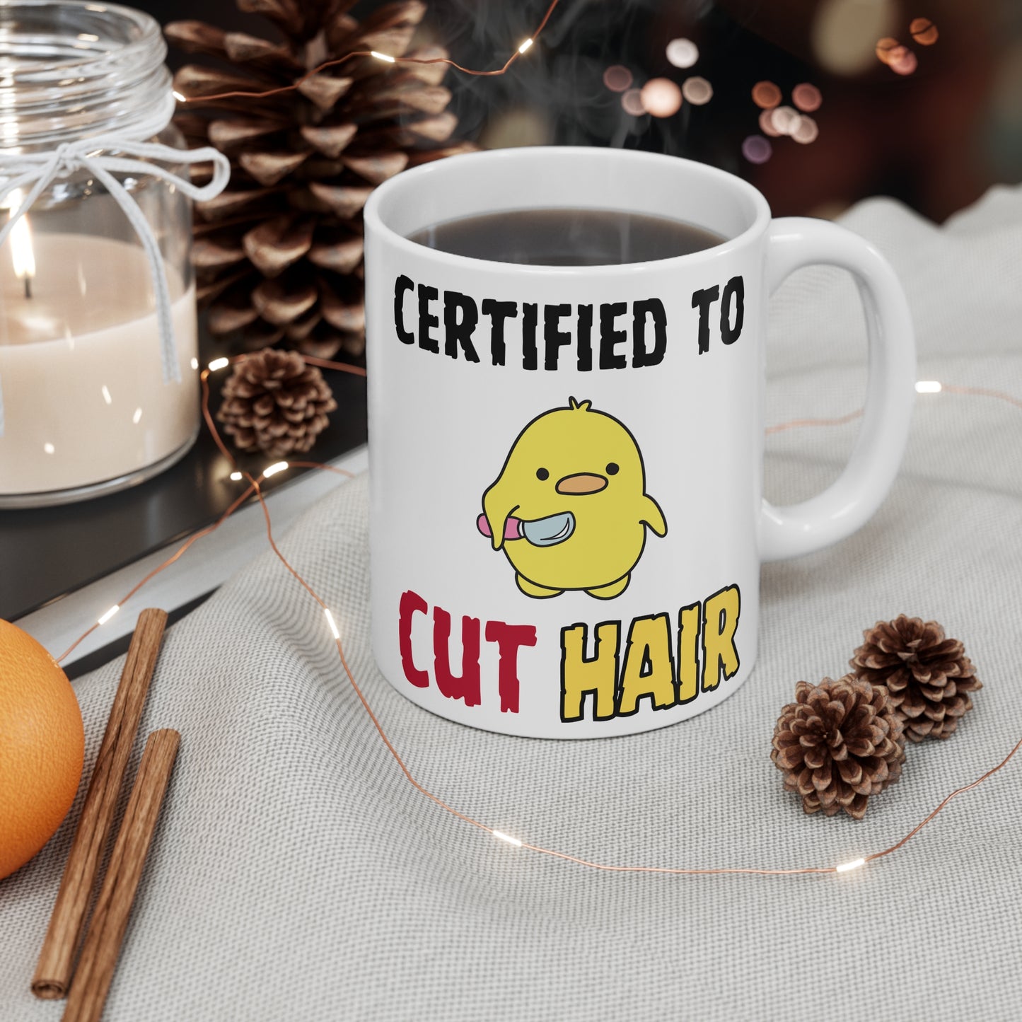Certified To Cut Hair