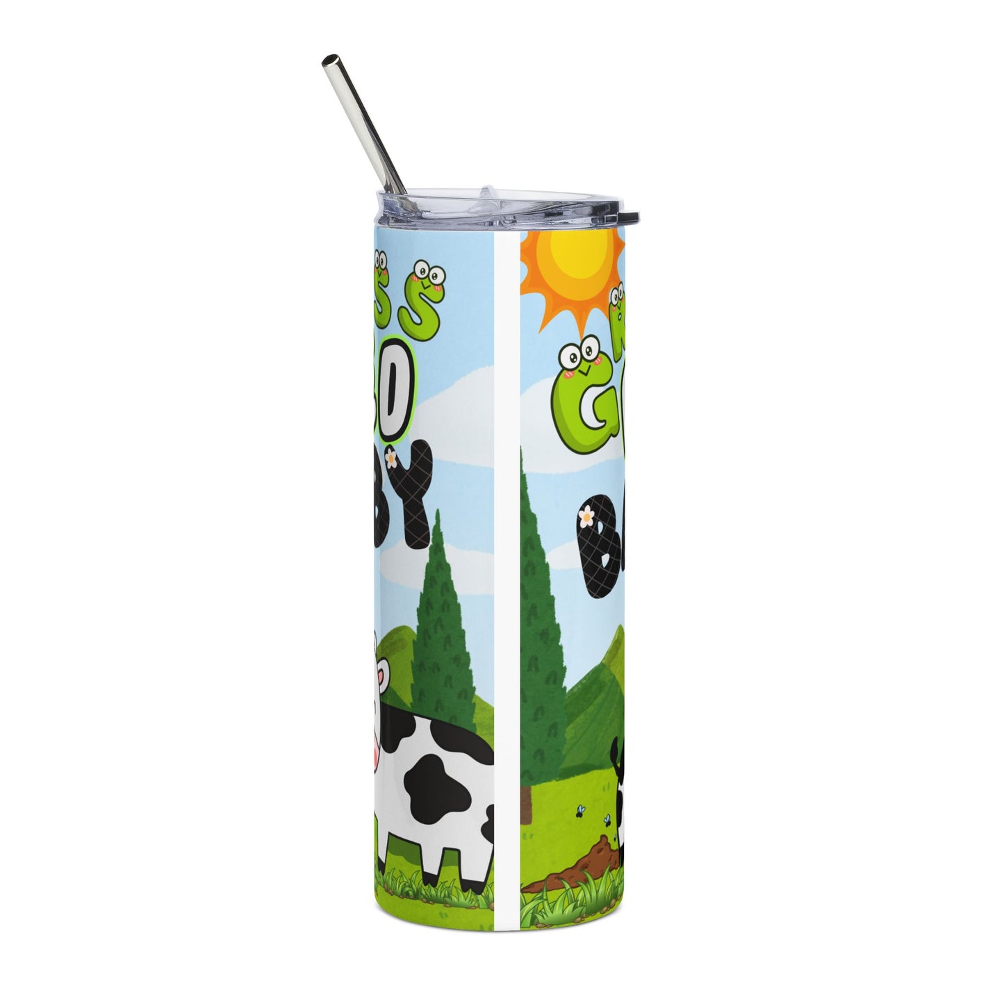 Grass Fed Baby Stainless Steel Tumbler - 20oz Kids Drinkware