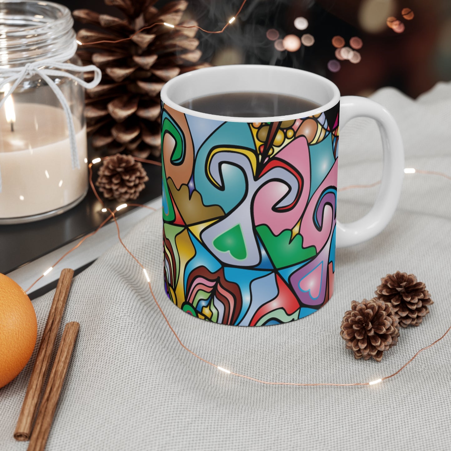 Mosaic Art Mug