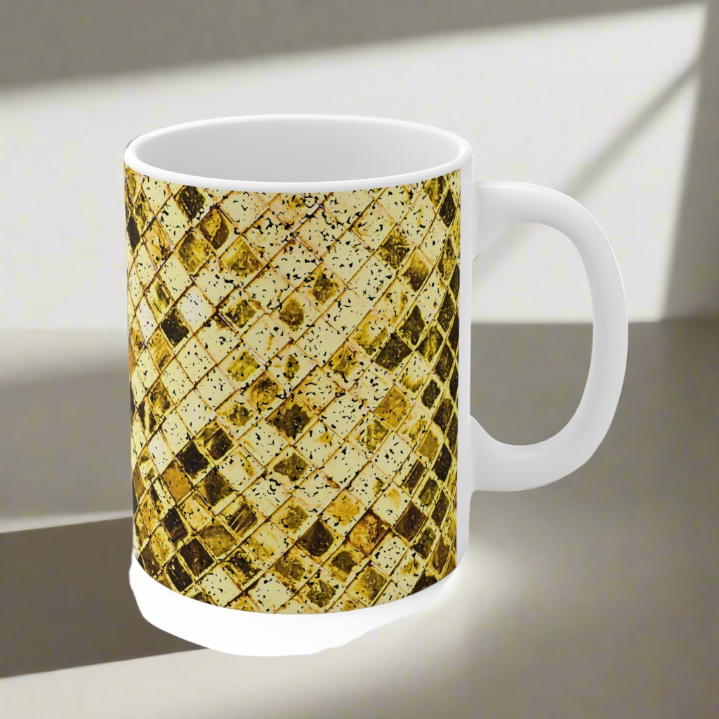Gold Honey Coffee Mug