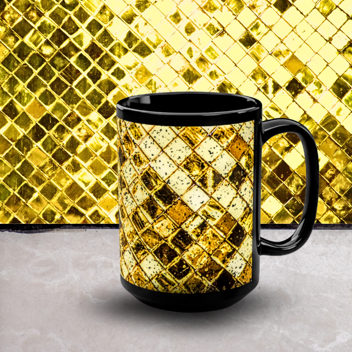 Gold Shine 15oz Mug