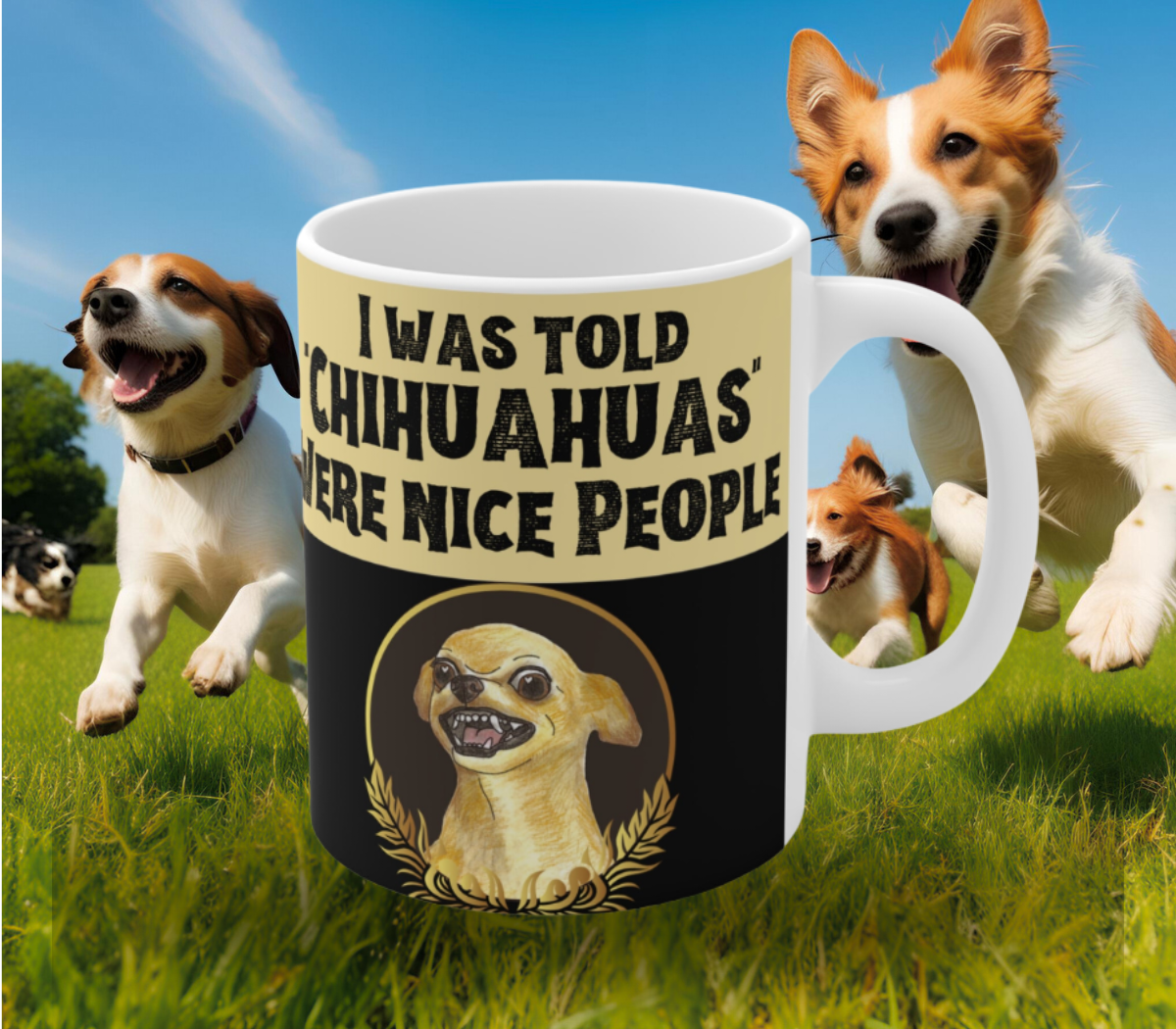 Chihuahua Were Nice People Mug