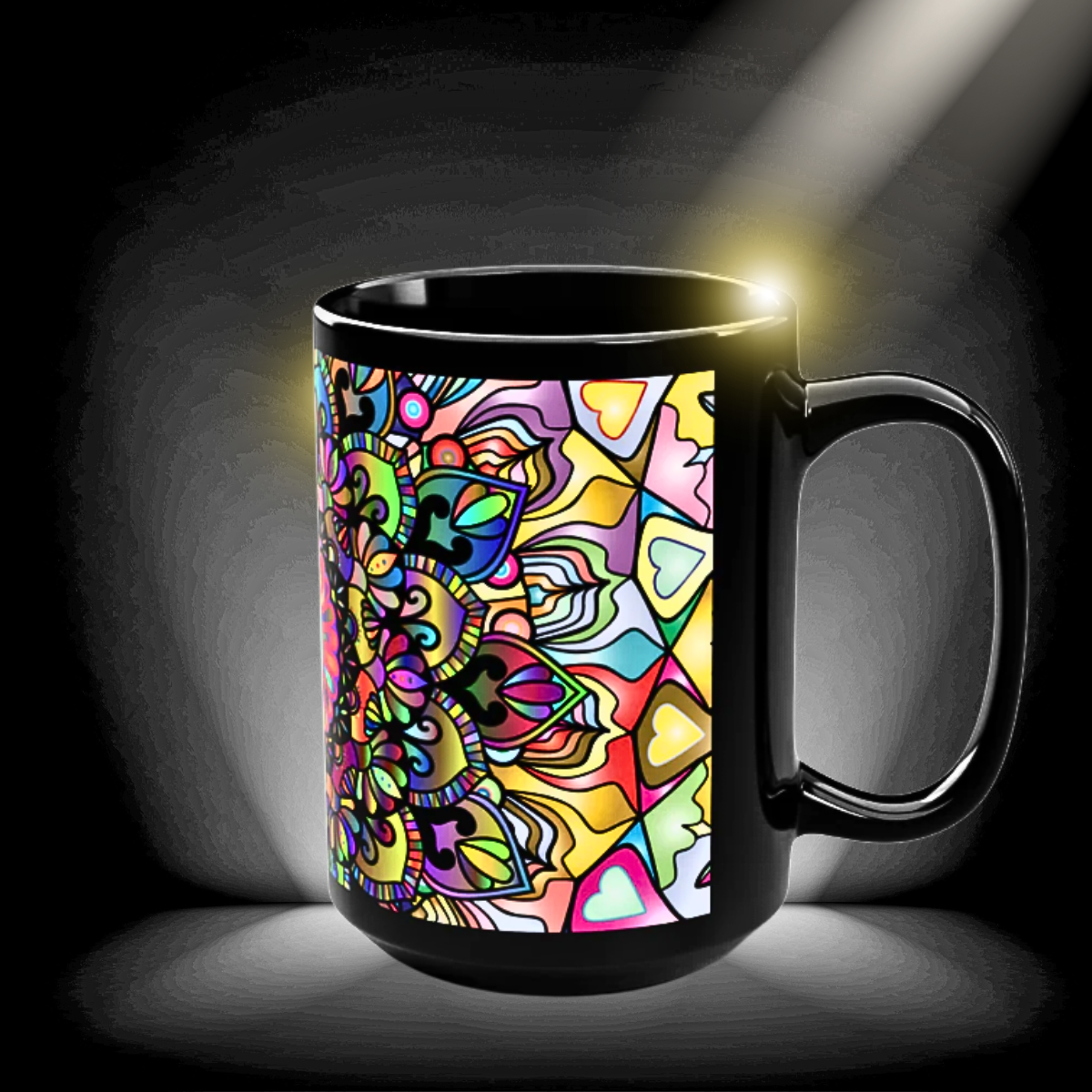 Mosaic Windows 15oz Mug