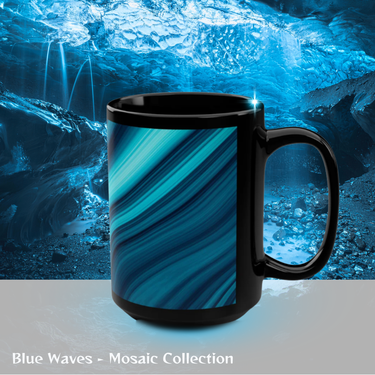 Blue Waves 15oz Mug