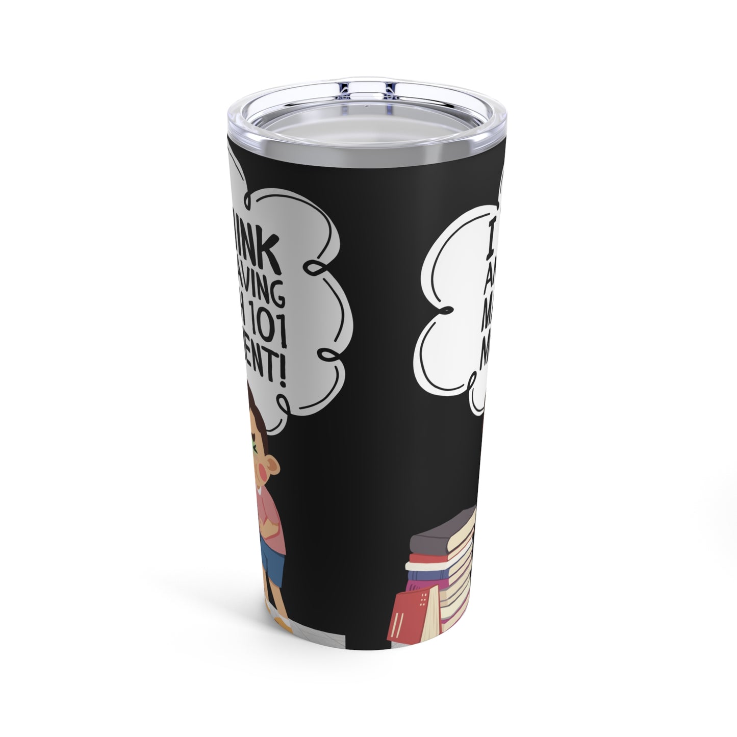 Math 101 Monent Black Tumbler