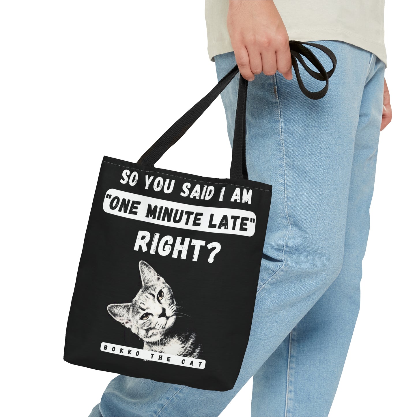 One Minute Late (Tote Bag)