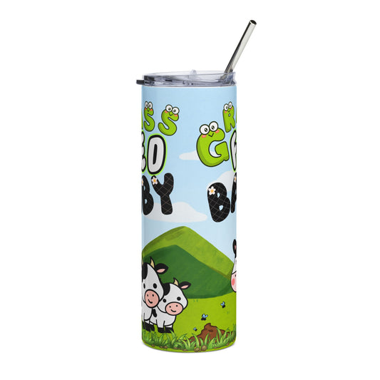 Grass Fed Baby Stainless Steel Tumbler - 20oz Kids Drinkware