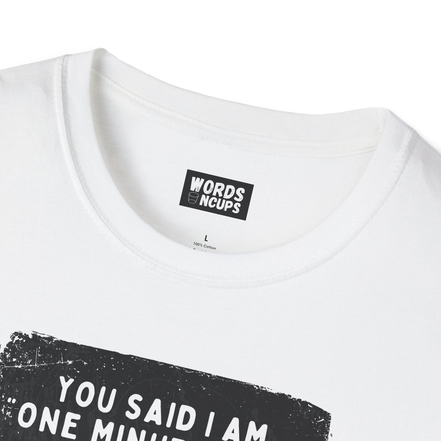 One Minute Late T-Shirt White