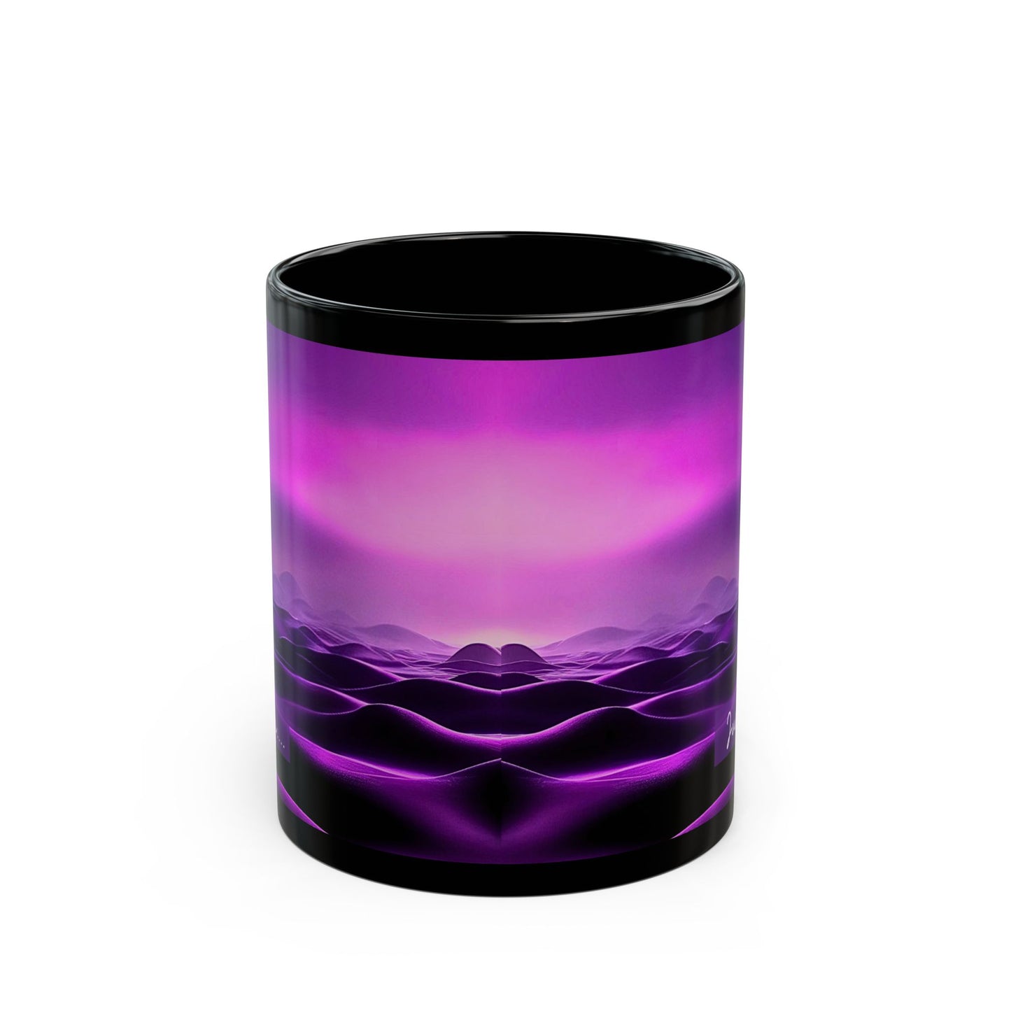 Just Breathe 11oz Mug, Ceramic, Dishwasher safe.