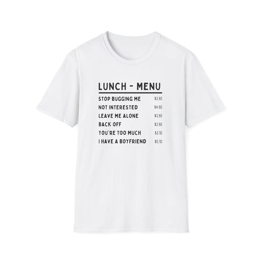 Lunch Menu