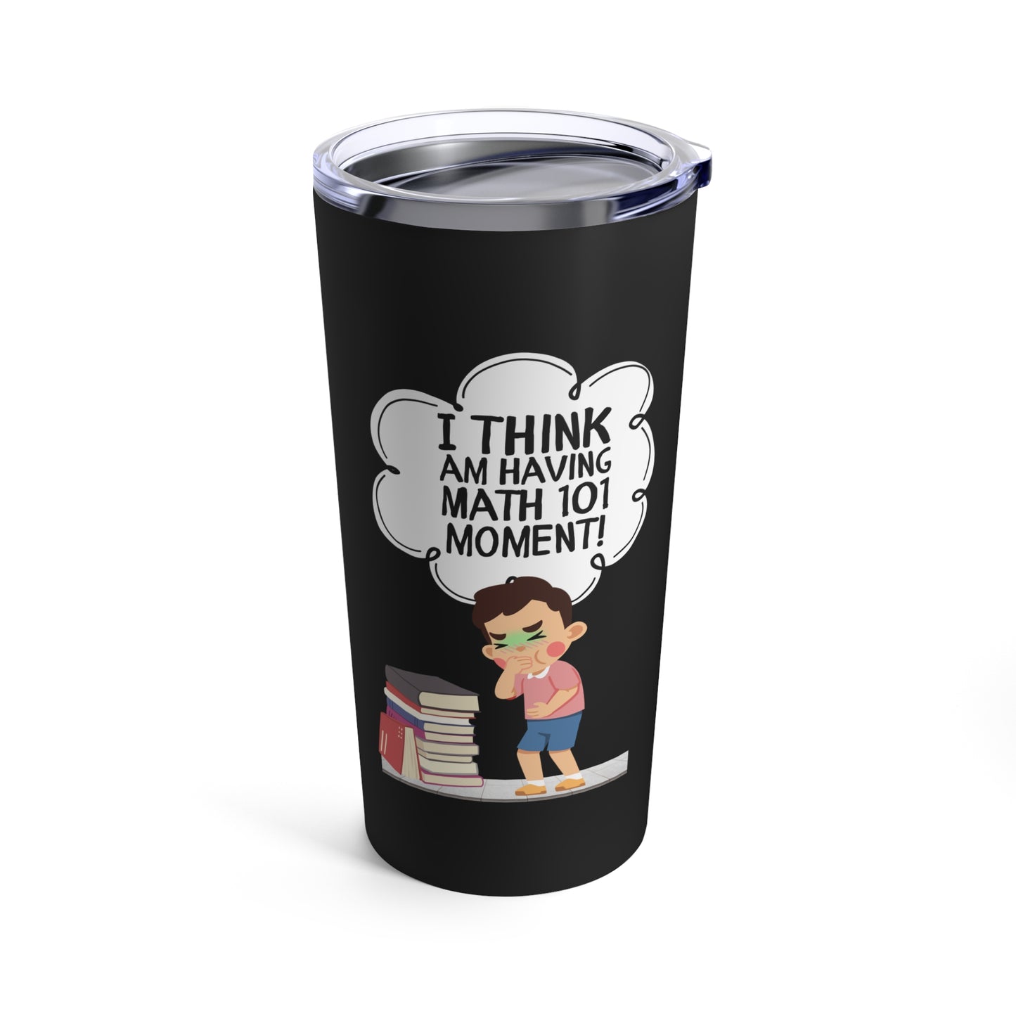 Math 101 Black Tumbler