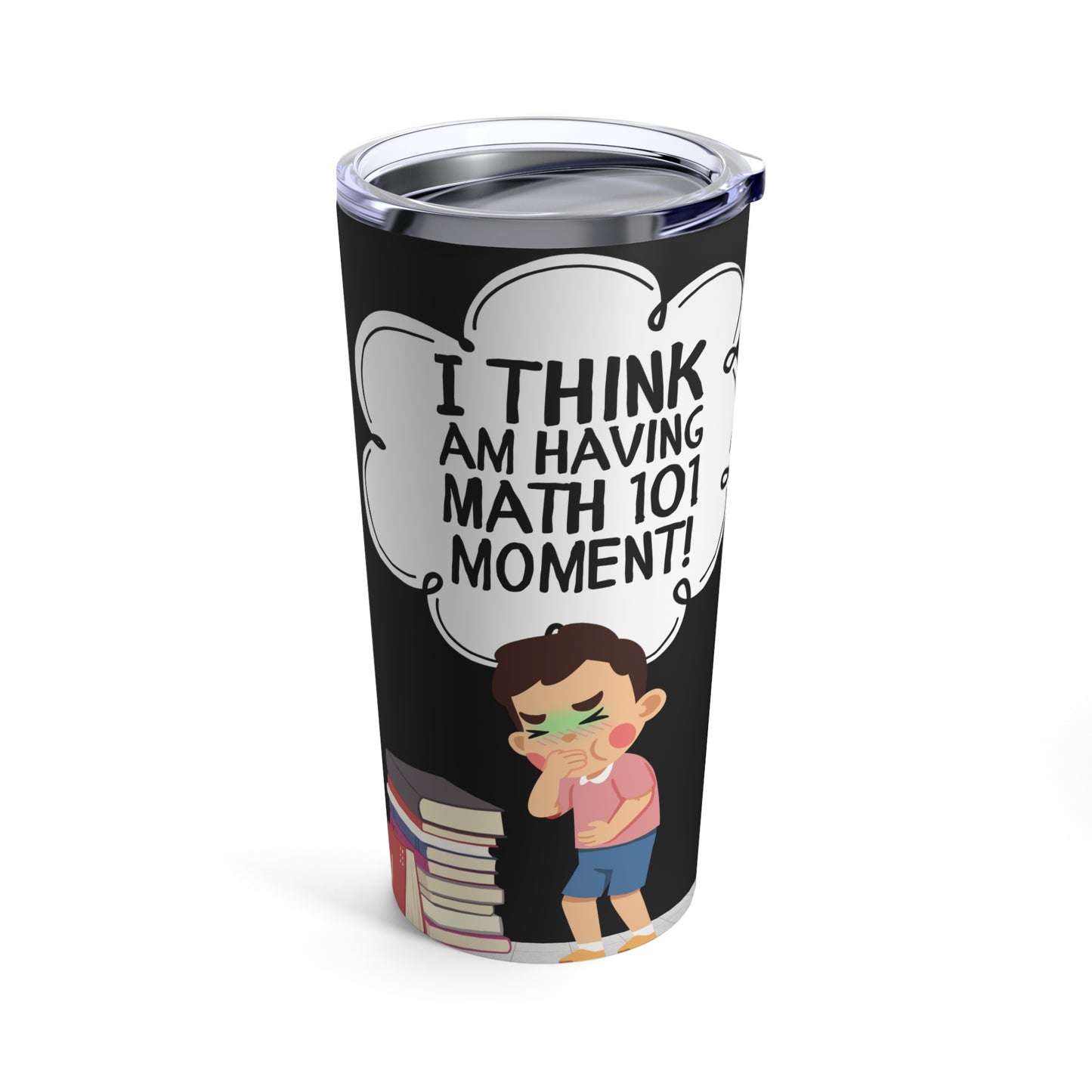 Math 101 Monent Black Tumbler