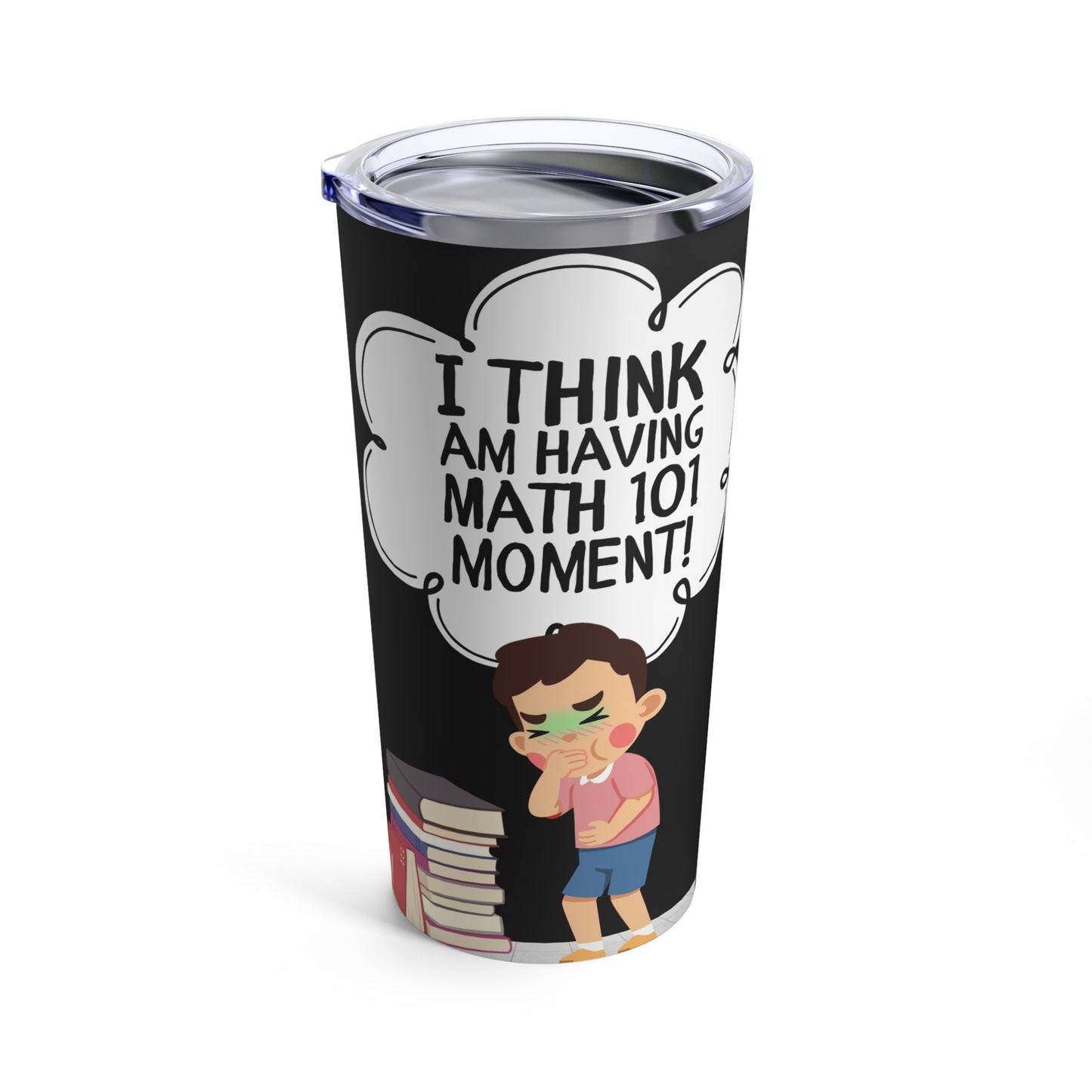 Math 101 Monent Black Tumbler