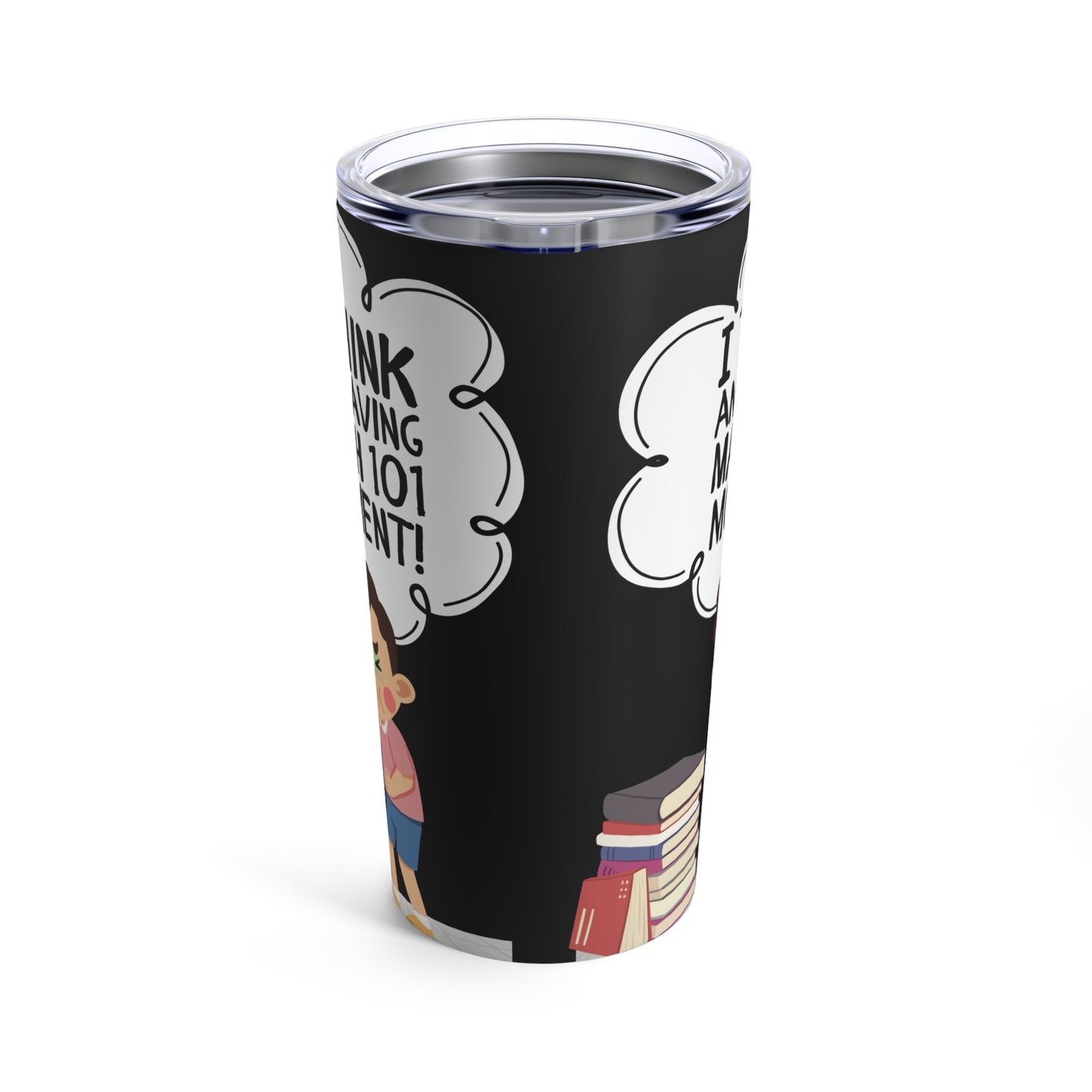 Math 101 Monent Black Tumbler