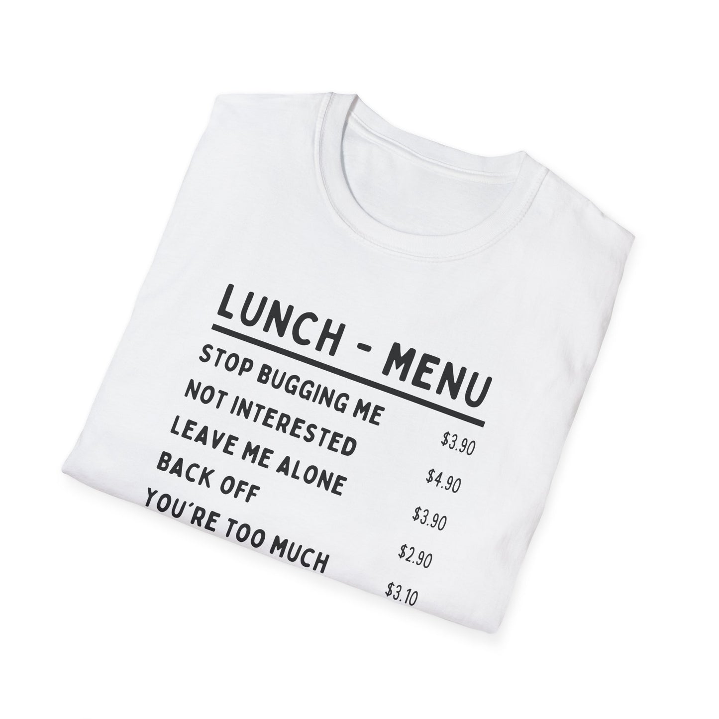 Lunch Menu