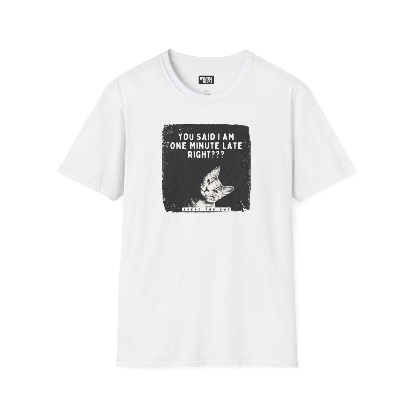 One Minute Late T-Shirt White