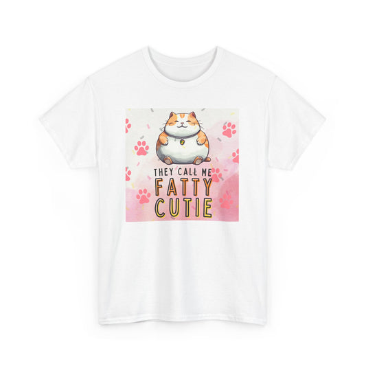 Fatty Cutie, Unisex Heavy Cotton Tee