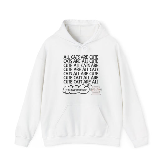 All Cats are Cute Hoodie