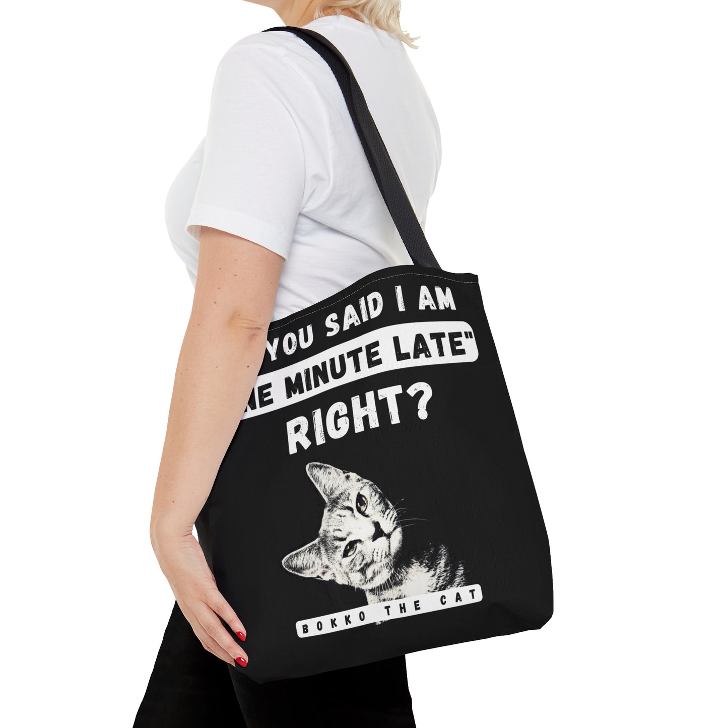 One Minute Late (Tote Bag)